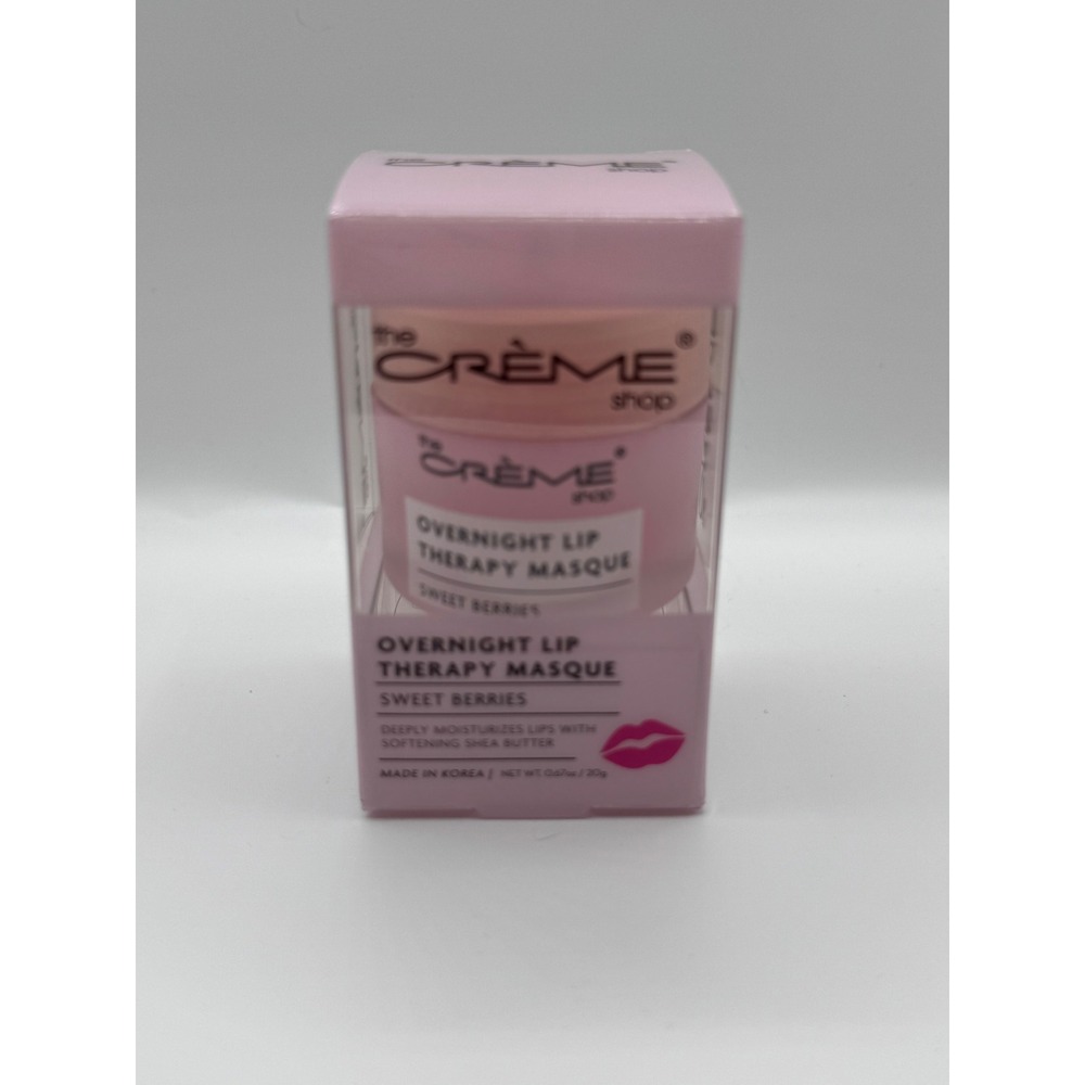 The Crème Shop Overnight Lip Therapy Masque Sweet Berries 20g Korean Lip Mask